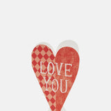 Hadley Paper Goods Love You Card.