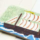 Ship in a Bottle Card