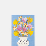 Hadley Paper Goods Spring Flowers Card.