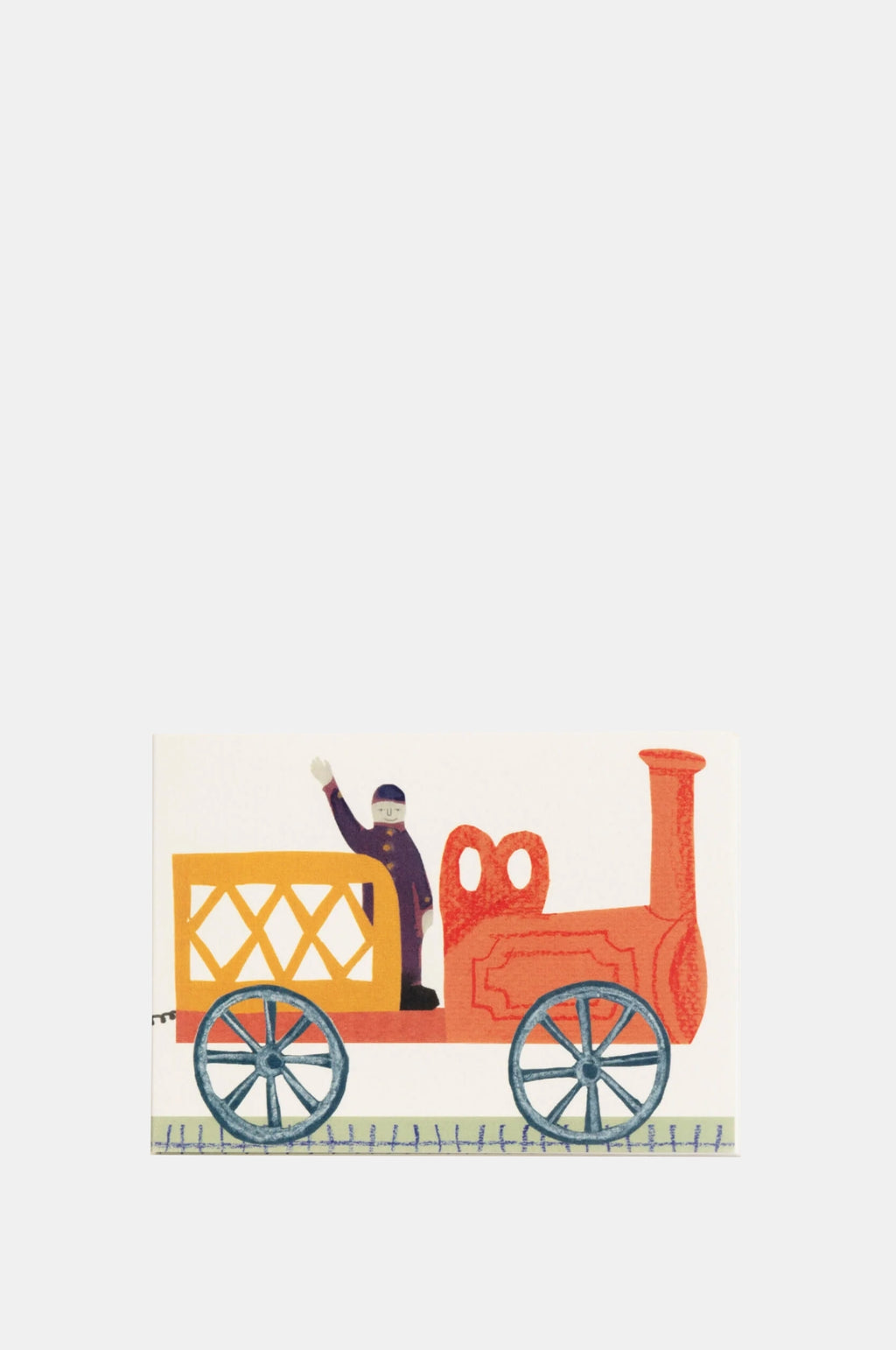 Hadley Paper Goods Tirzah's Train Card.