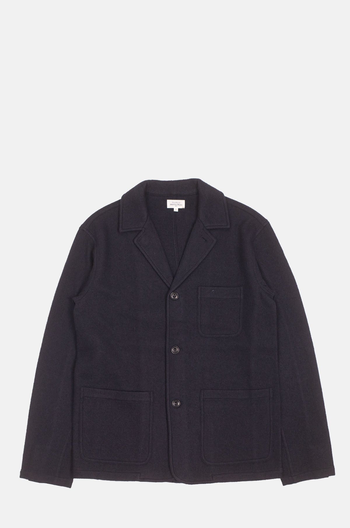 Hartford BW Light Knitted Jacket Navy.