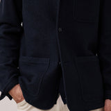 BW Light Knitted Jacket Navy