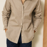 Chana Shirt Brown Stripes