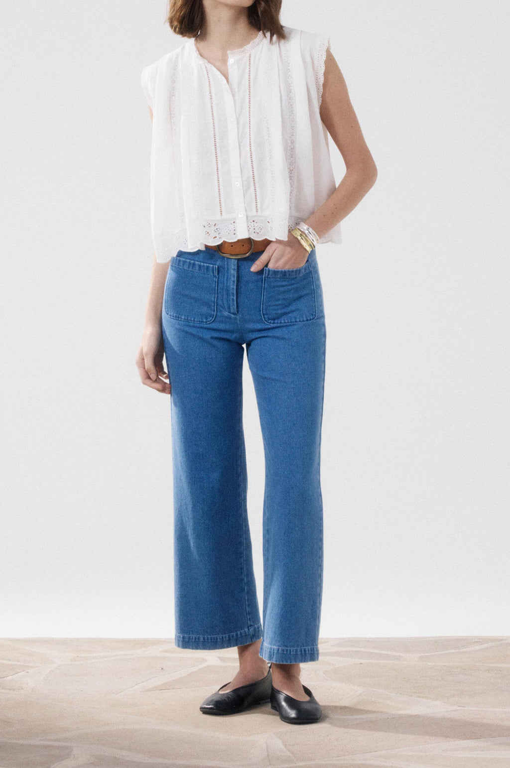 Cybil Shirt Ecru