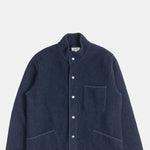 Hartford Jock Knitted Jacket Navy.