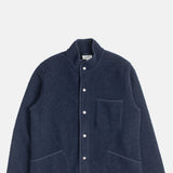 Hartford Jock Knitted Jacket Navy.