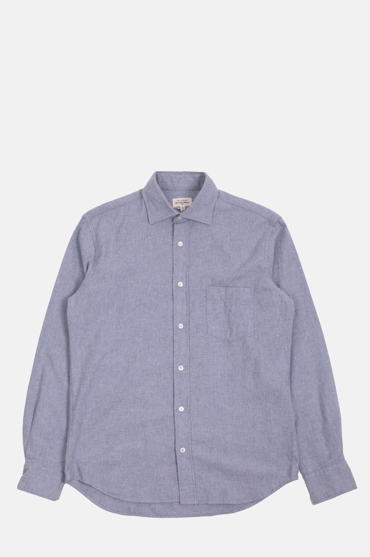 Hartford Paul Shirt Chambray.