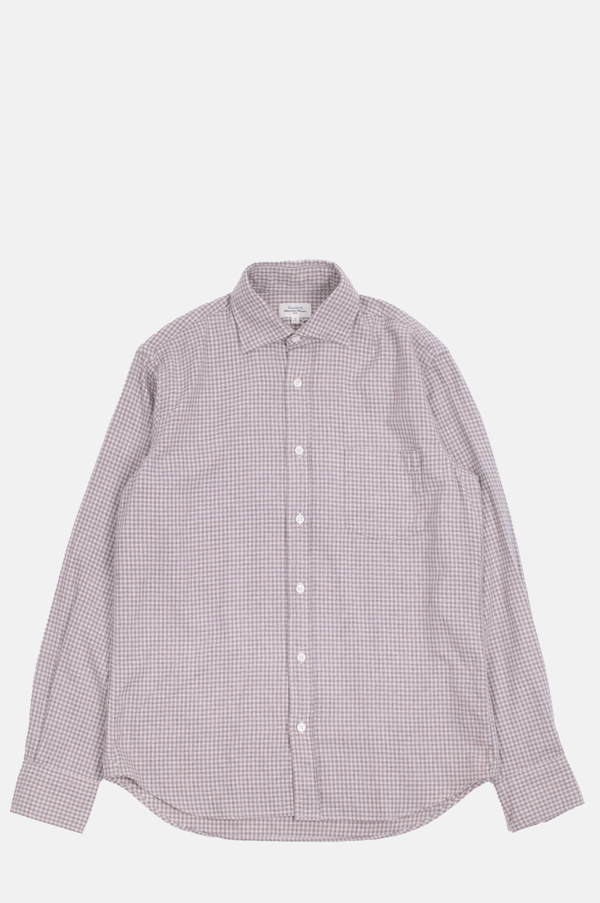 Hartford Paul Shirt Checked Grey.