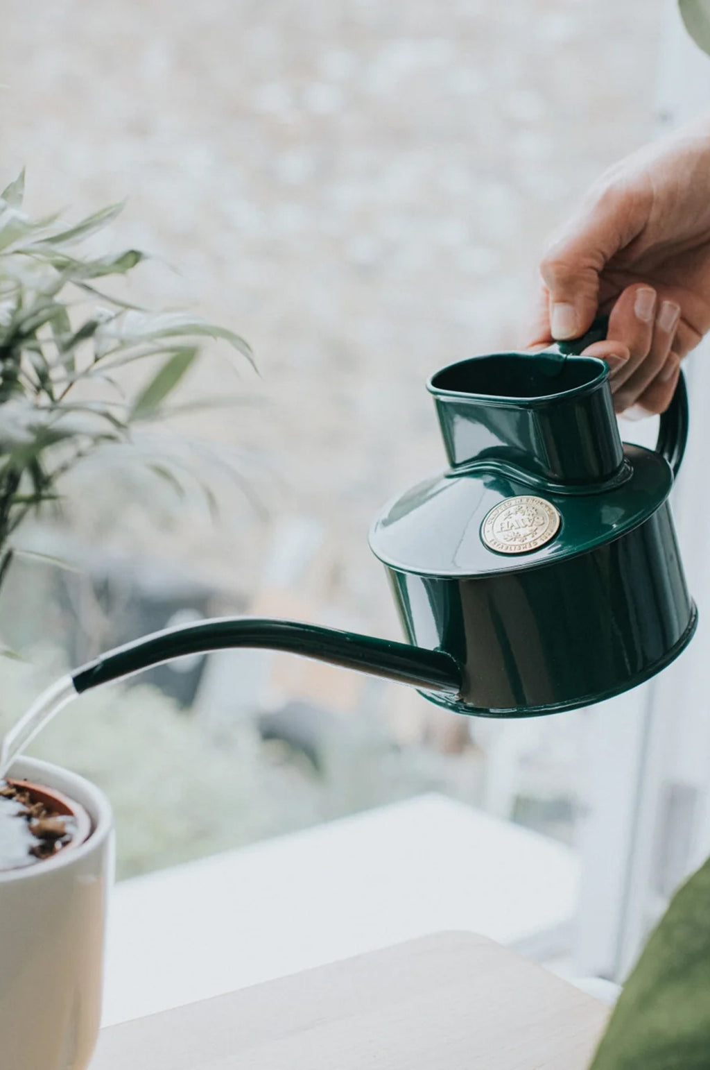 The Fazeley Flow Watering Can Green