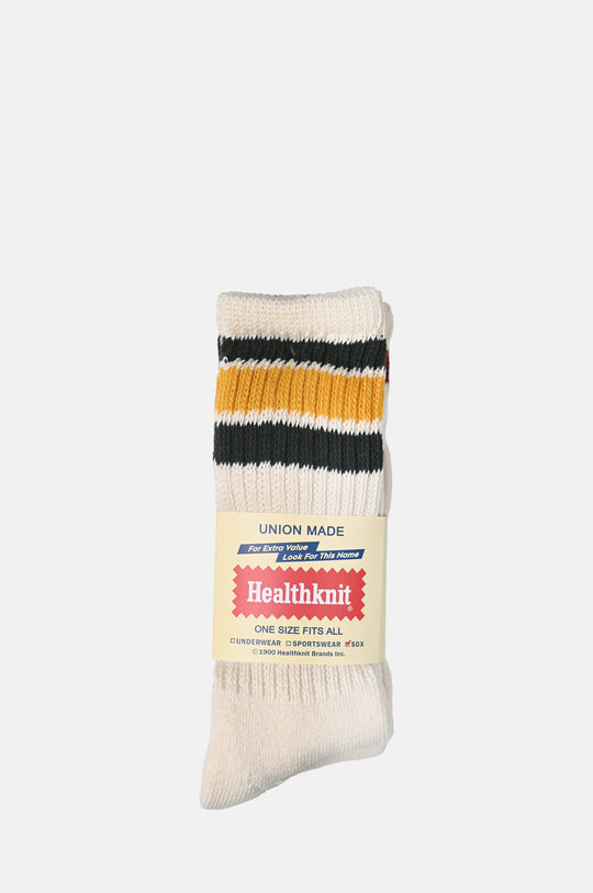 3-Pack Off-White Multi Stripe Socks