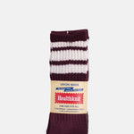 Healthknit 3 Pack Dark Green Navy Burgundy Socks.