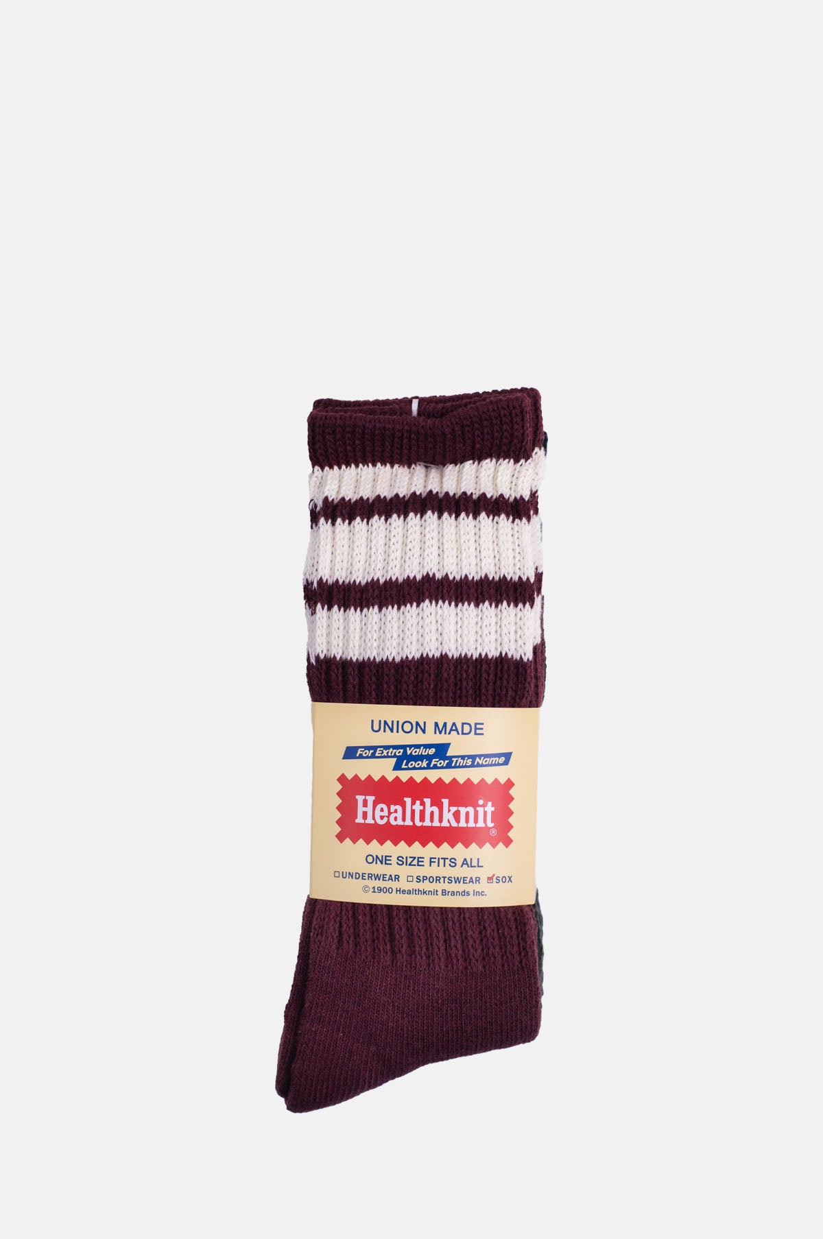 Healthknit 3 Pack Dark Green Navy Burgundy Socks.