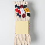 3-Pack Off-White Multi Stripe Socks
