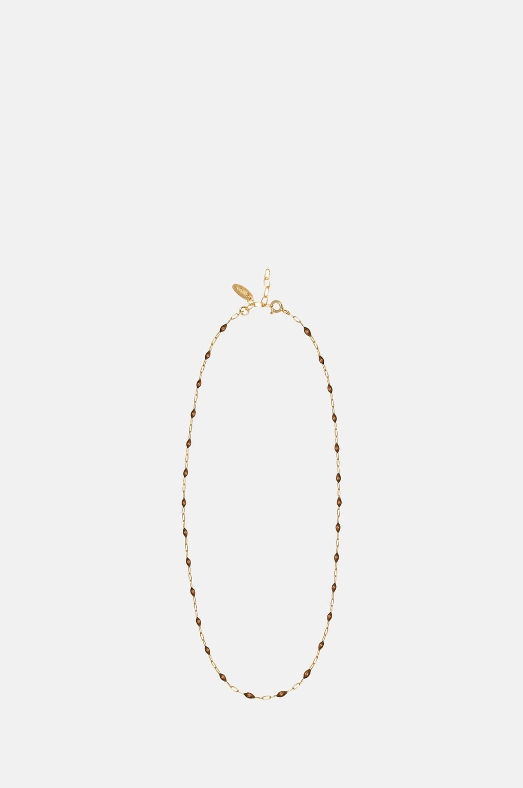 Hermina Athens Bronze Enamel Chain 50cm.