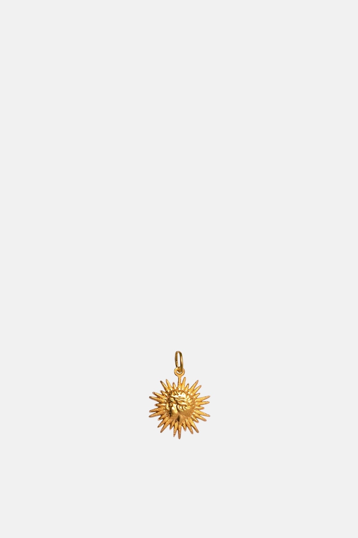 Hermina Athens Sun Mini Gold Charm.