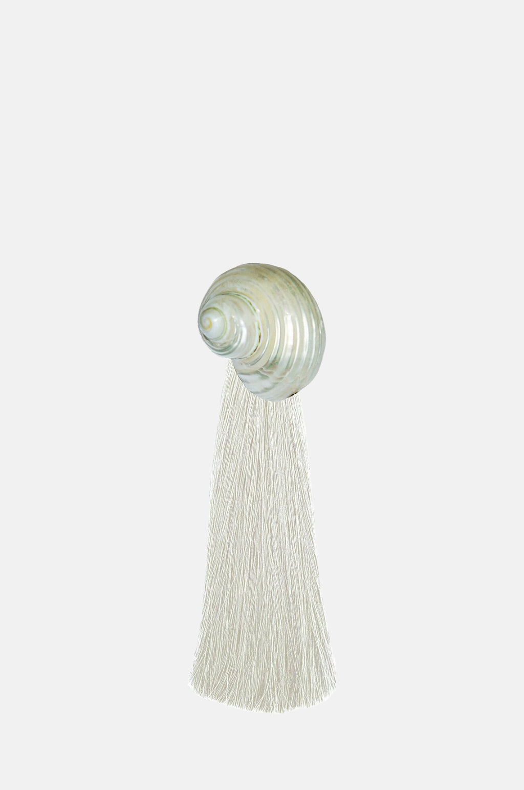 Hermina Athens Ursula Tassel Ivory Brooch.
