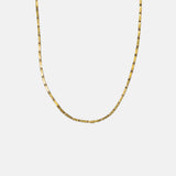 Hermina Athens Viper Gold Chain Necklace.