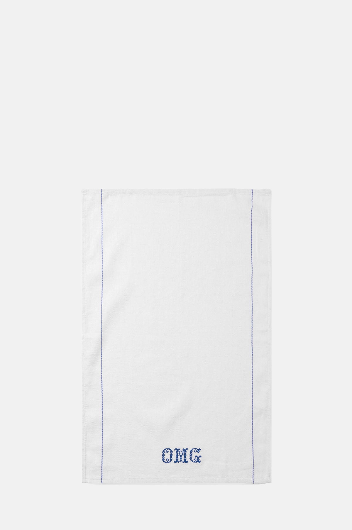 Host OMG Embroidered Tea Towel.
