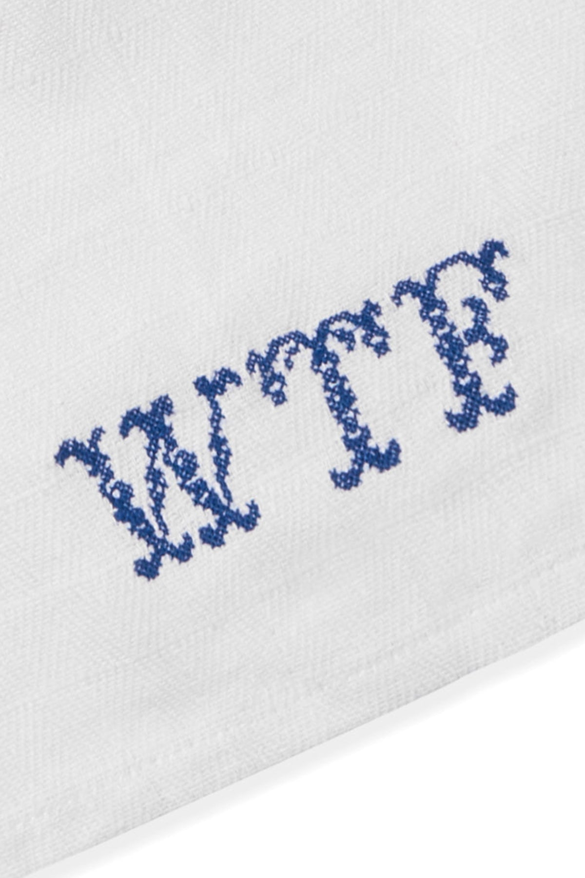 WTF Embroidered Tea Towel