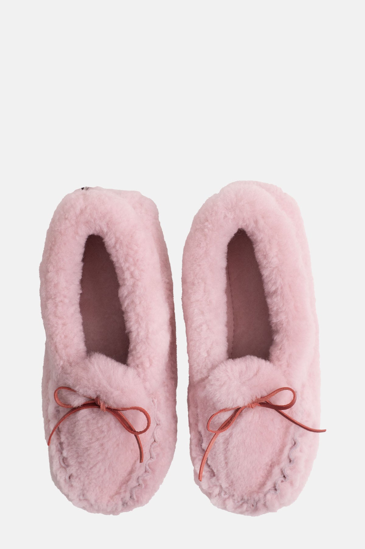 Ilda's Sheep Mocassins Light Pink.