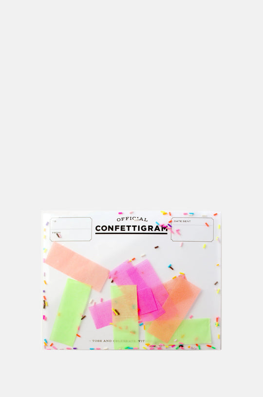Sprinkles Confettigram Card