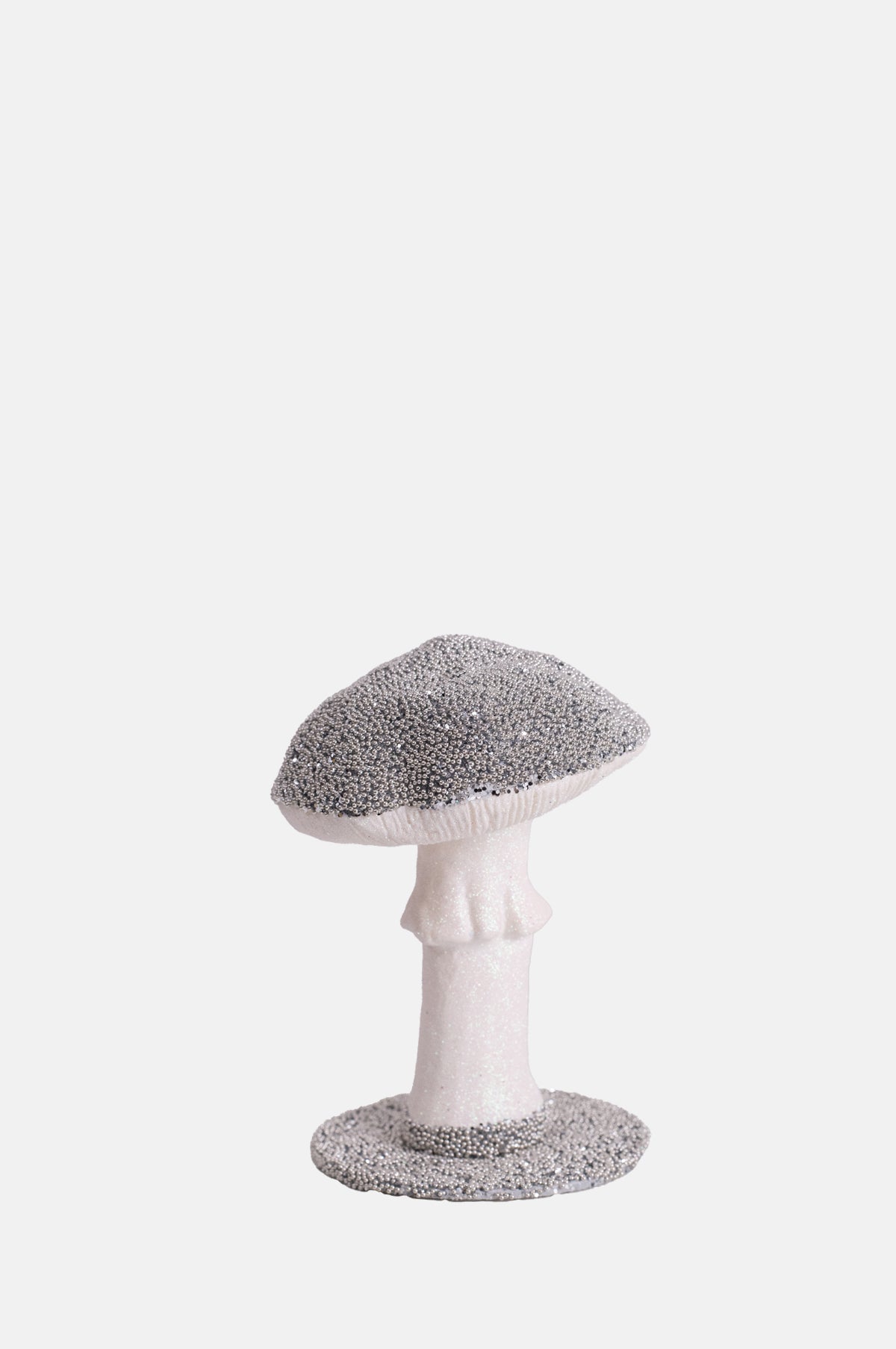 Ino Schaller Silver Beaded Mushroom.
