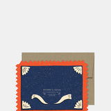 Bonjour Die Cut Card
