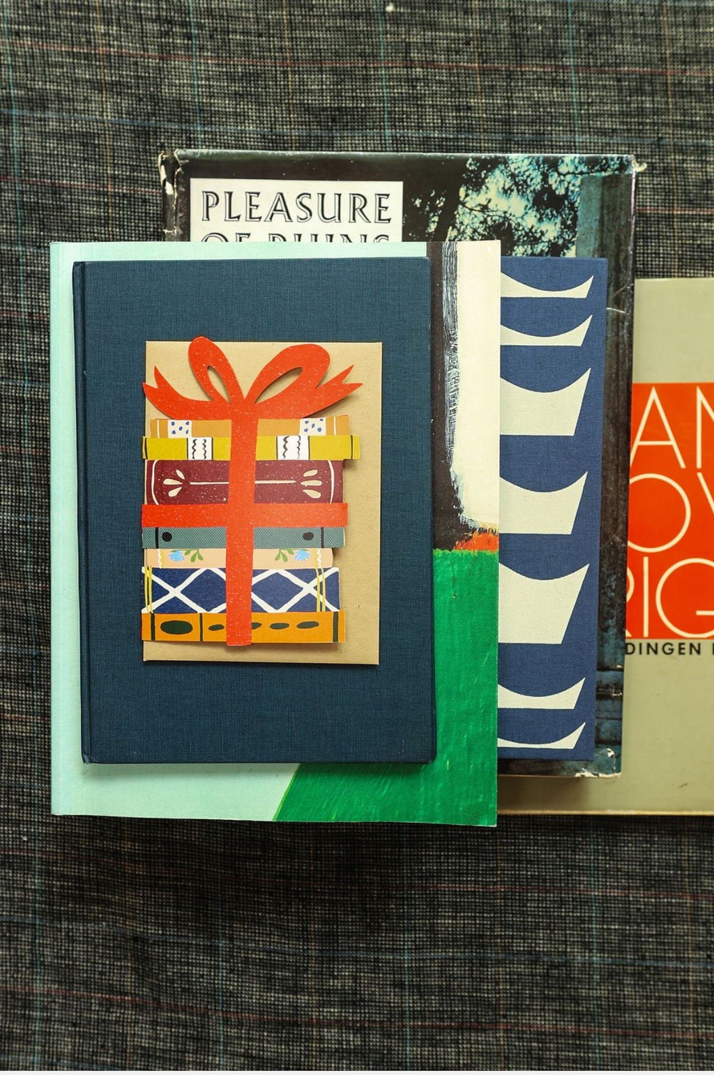 Book Lovers Die Cut Card