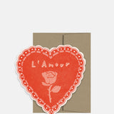 Isatopia Rose Heart Card.