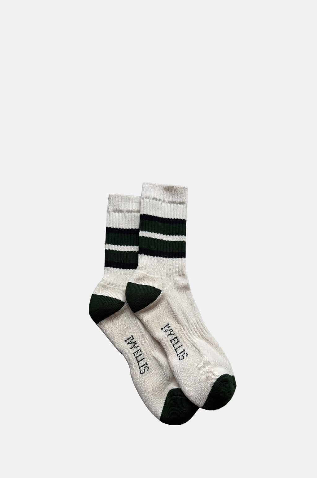 Ivy Ellis Big Green Puck Socks.