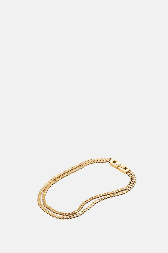 Double Amalfi Gold Bracelet