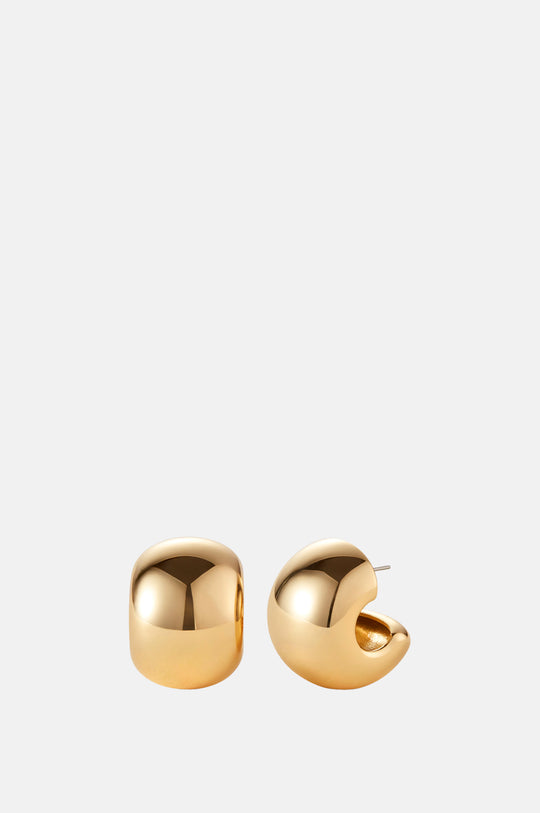 Gemma Gold Hoop Earrings