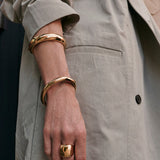 Gemma Mega Gold Bangle