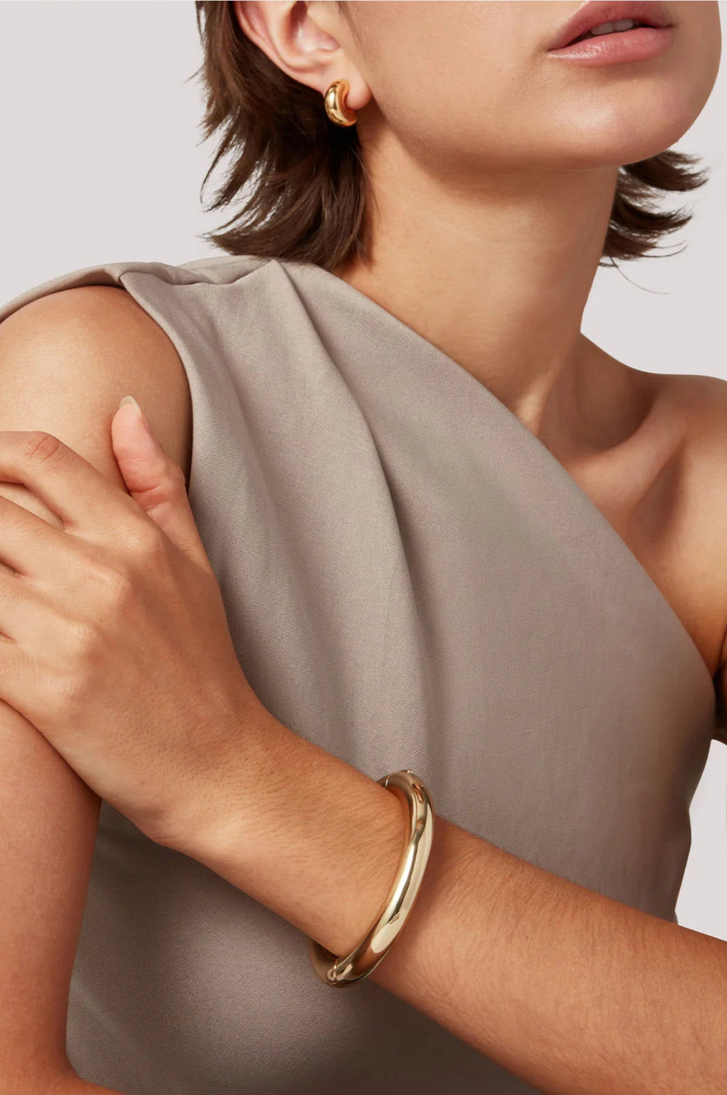 Gia Mega Gold Bangle