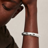 Gia Mega Silver Bangle