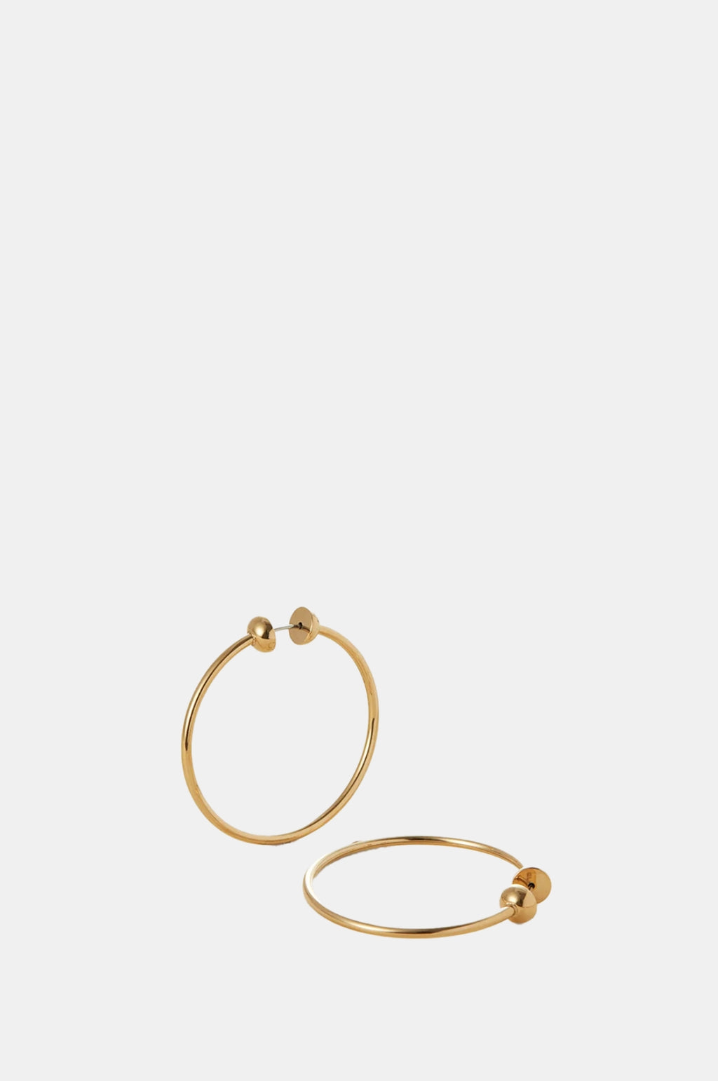Jenny Bird Icon Small Gold Hoop Earrings.