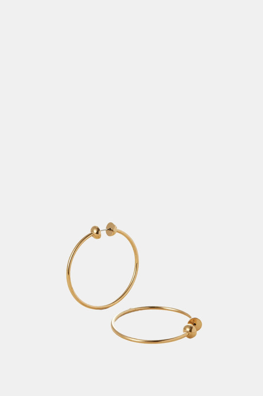Icon Small Gold Hoop Earrings
