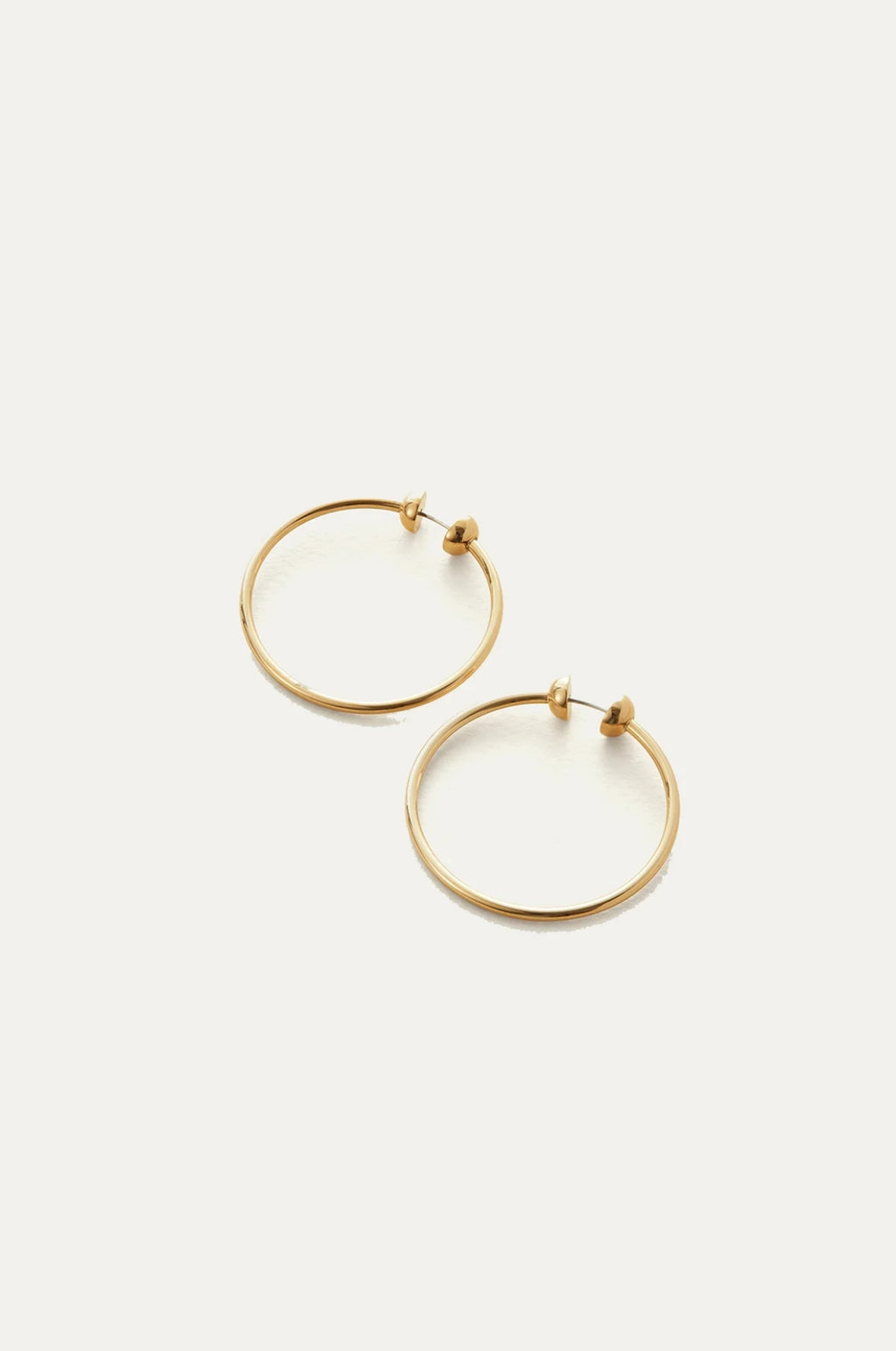 Icon Small Gold Hoop Earrings