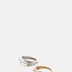 Jenny Bird Lennon Gold and Silver Ring Set.