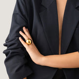 Supernova Gold Ring