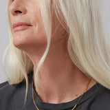 Zeina Slim Gold Chain Necklace