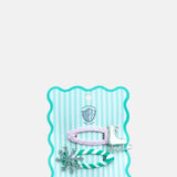 Jollity & Co. + Daydream Society Ice Skate + Snowflake Clip Set.