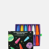 Jollity & Co. + Daydream Society Lost In Space Rocket Ship Crayon Set.