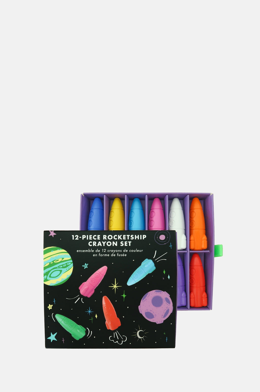Jollity & Co. + Daydream Society Lost In Space Rocket Ship Crayon Set.