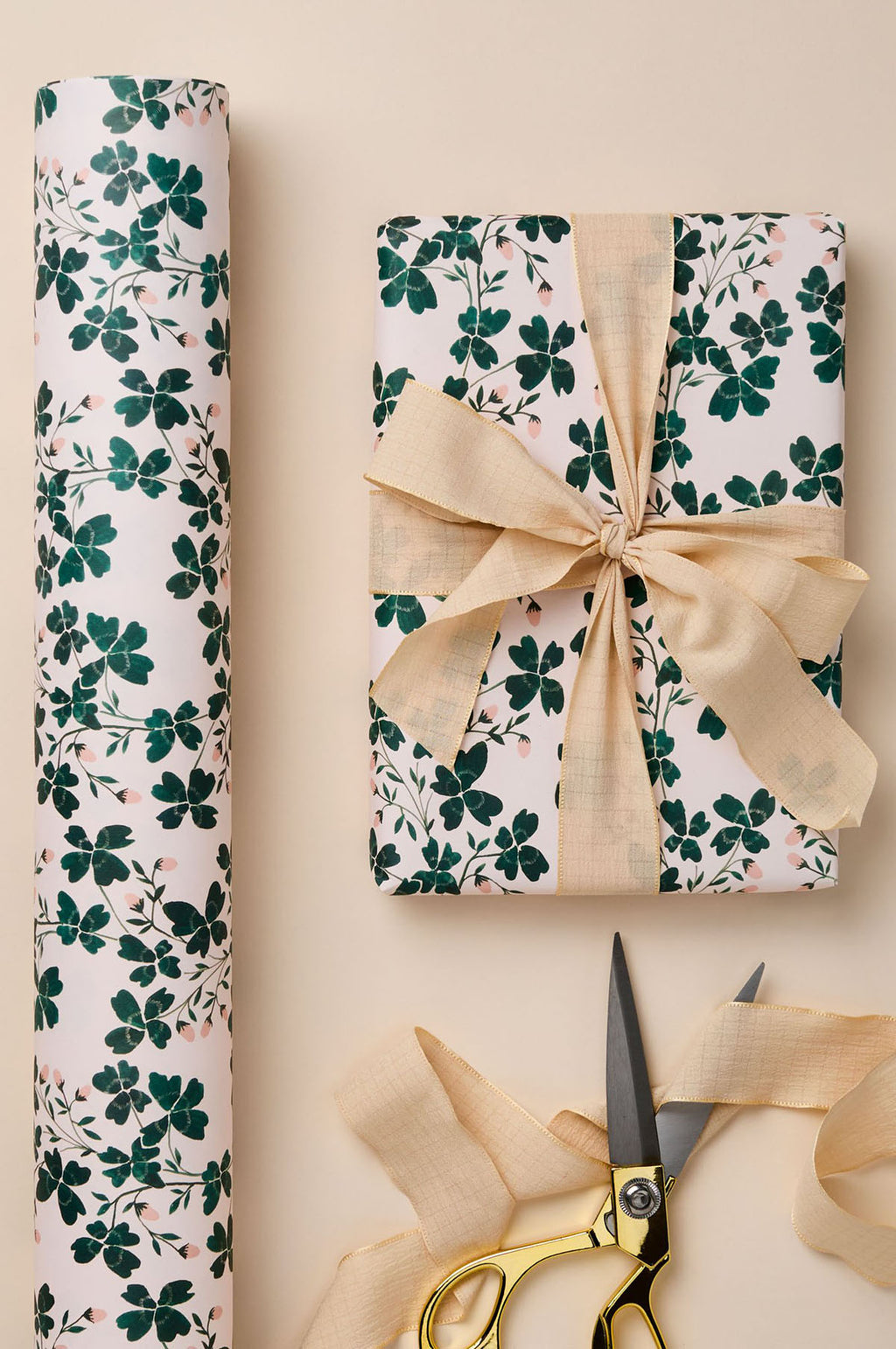 Botanical Wrapping Paper Set of 3 Sheets