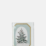 Katie Housley Concertina Botanical Christmas Die Cut Mini Card.