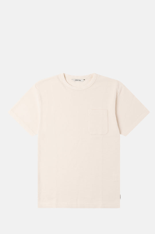 Fly T-Shirt Natural Brushed Waffle