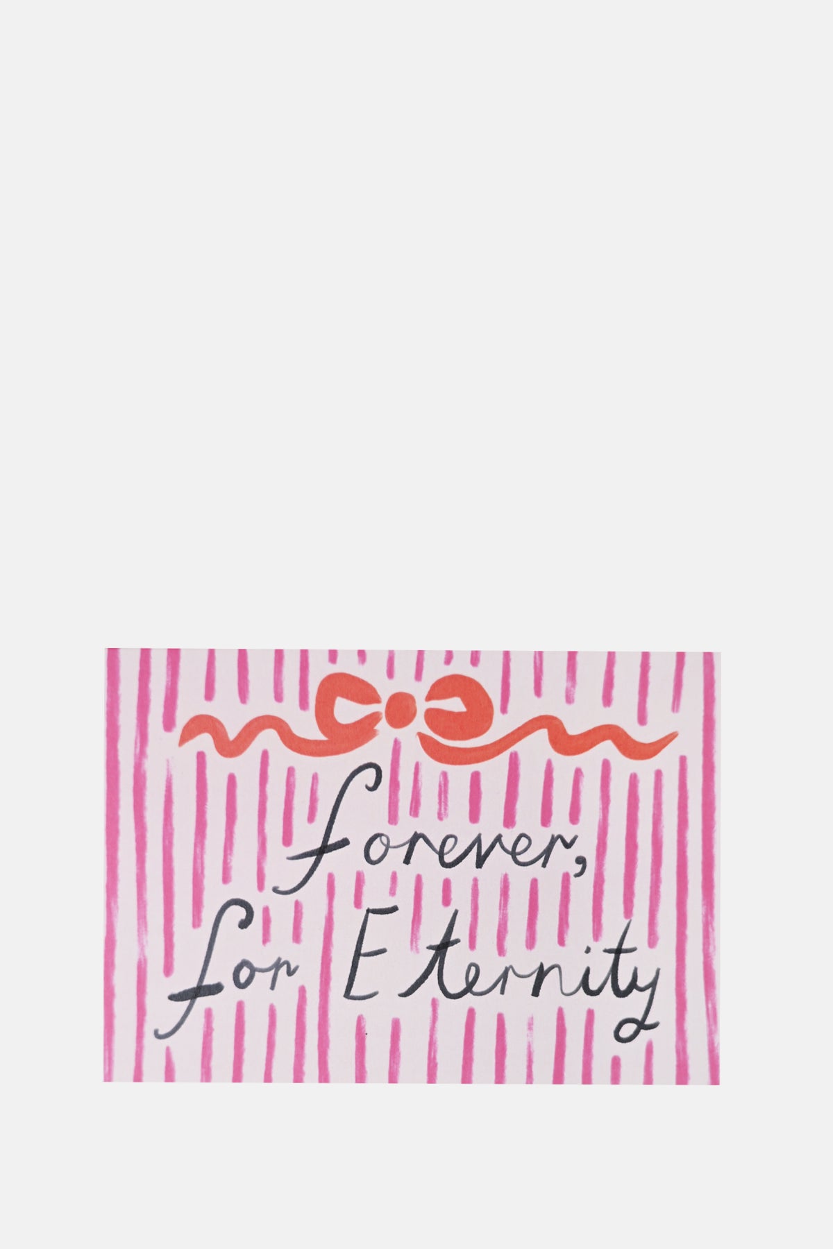 Kitty Kenda Forever For eternity Greeting Card.