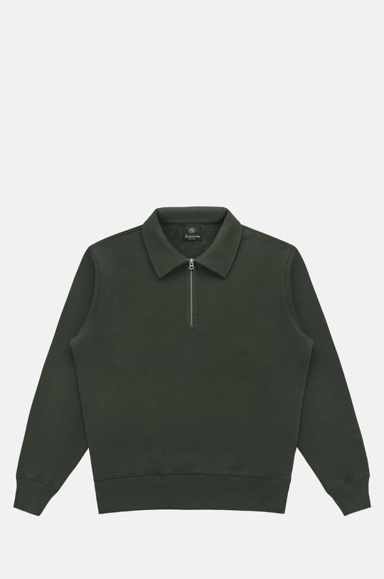 Stadium Loft Knit Quarter Zip Deep Forest