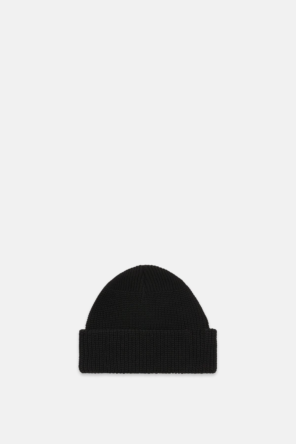 Knickerbocker Watch Cap Cotton Black.